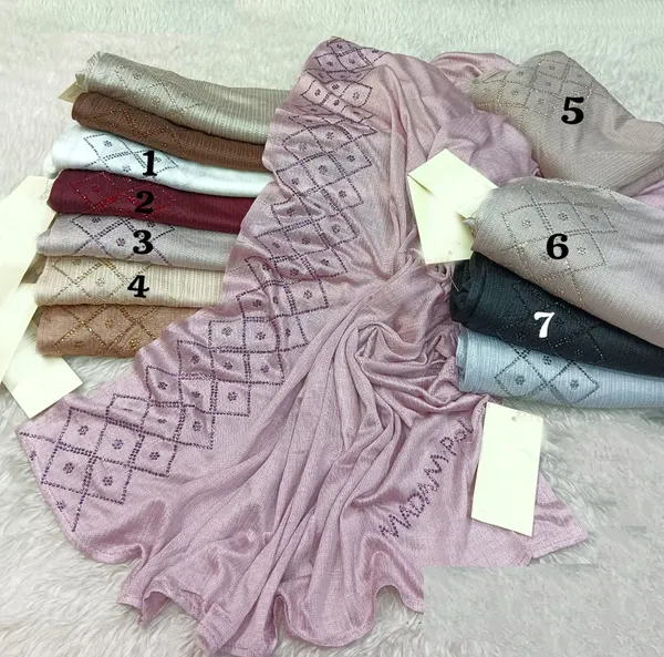 Imported Turkish Shimmer Hijab | HJ260